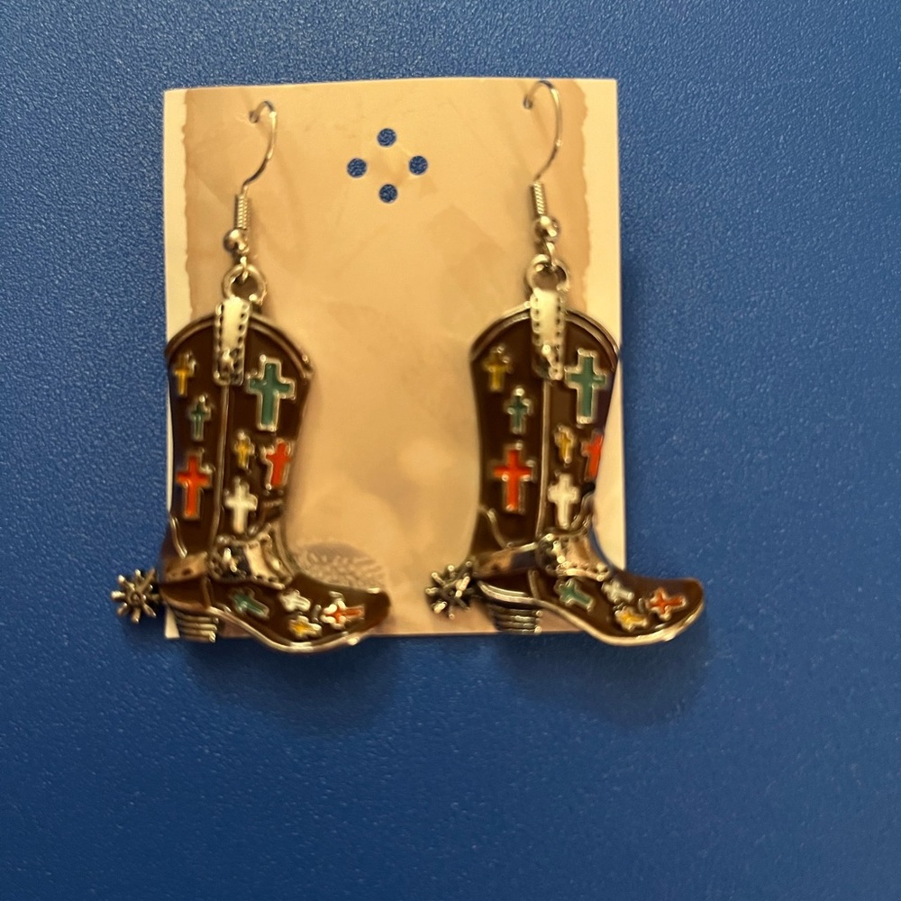 Cowboy Boot Earrings